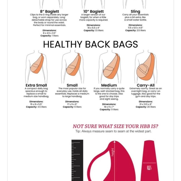Ameribag Healthy Back Bag New Small - Picture 8 of 10